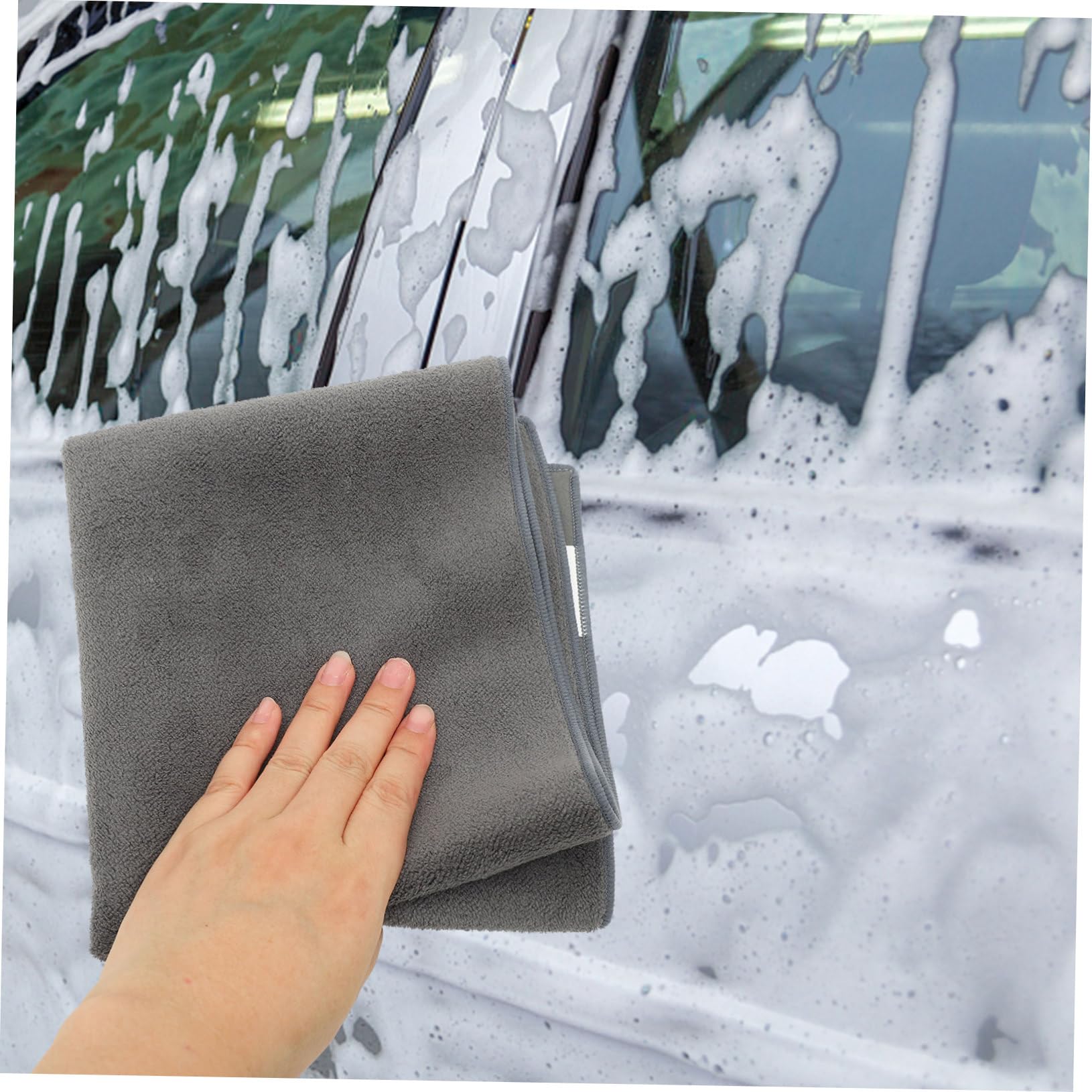 Healvian 3stücke Mikrofaser Reinigungstuch Hochabsorbierendes Poliertuch Für Auto Küche Fusselfrei Für Empfindliche Oberflächen Waschbar Und Wiederverwendbar