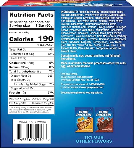 Miniatura 85 de Barras de proteína pura