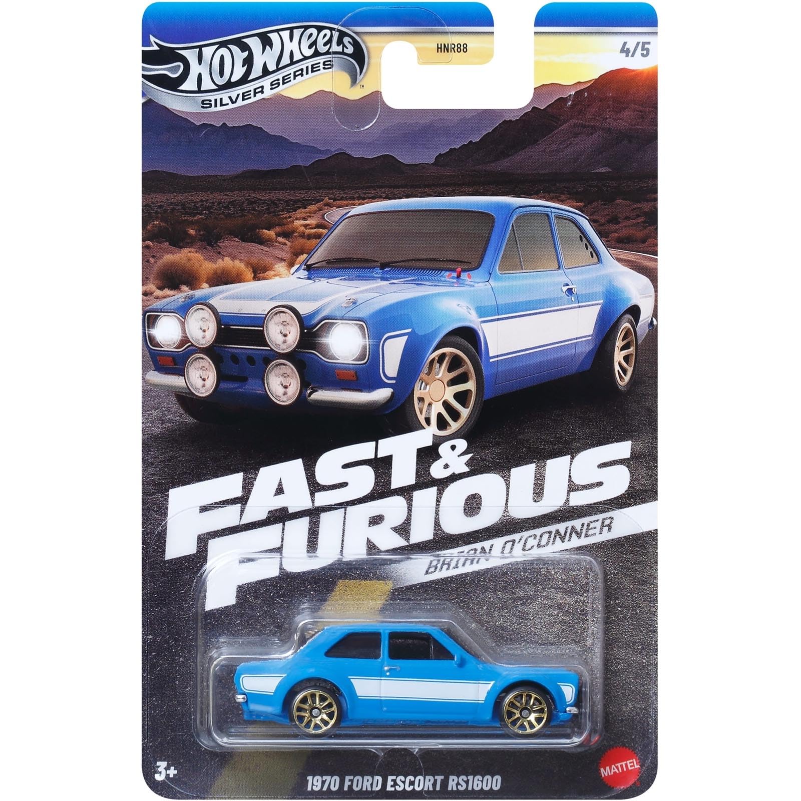 Hot Wheels - Set 5 Miniaturas - Velozes e Furiosos Brian O'Conner