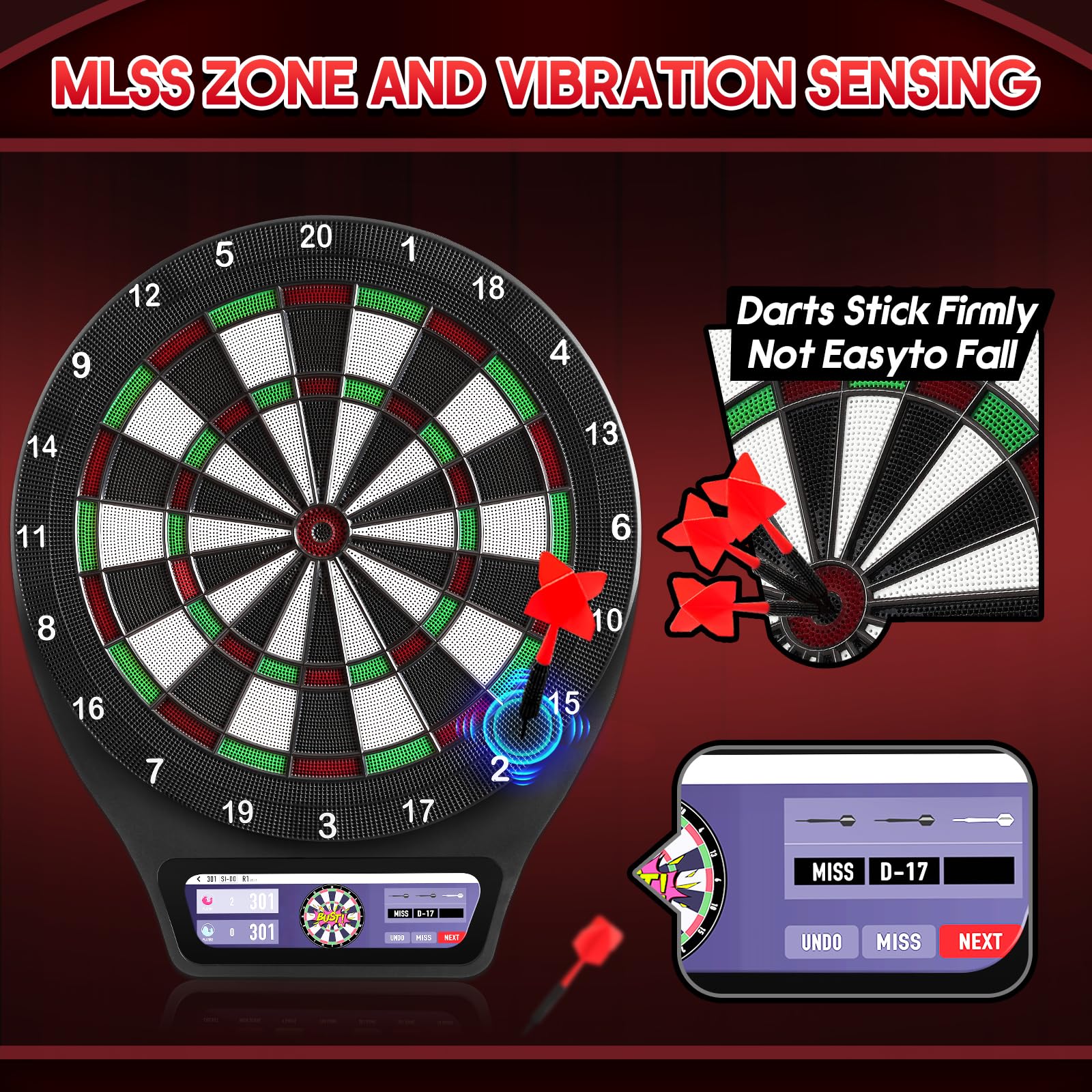 電子ダーツボード セット Amazon.co.jp: 電子ダーツボードセット、プロフェッショナル電子