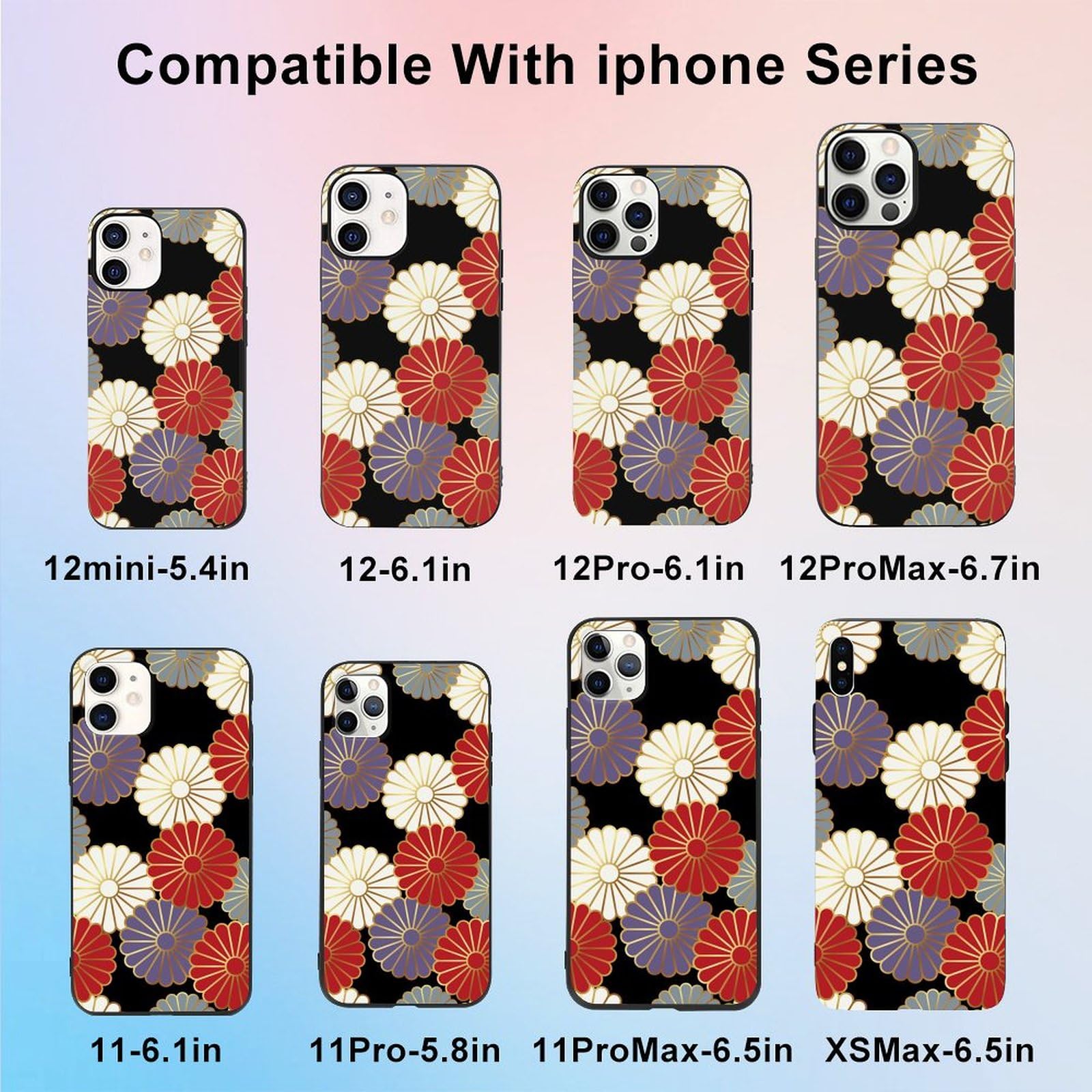 Amazon.co.jp: iPhone 16 ケース 花柄 和風 和柄 菊 iPhone 16 用