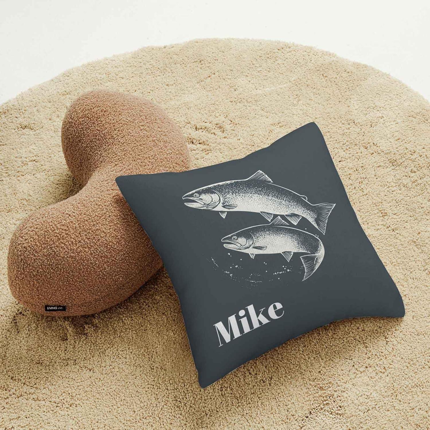 Personalized Baby Crib Bedding Set – 3 Piece Fishing Theme Nursery Set with Custom Name, Soft Blanket, Fitted Crib Sheet & Pillowcase for Newborn, Infant Boys Girls Gift