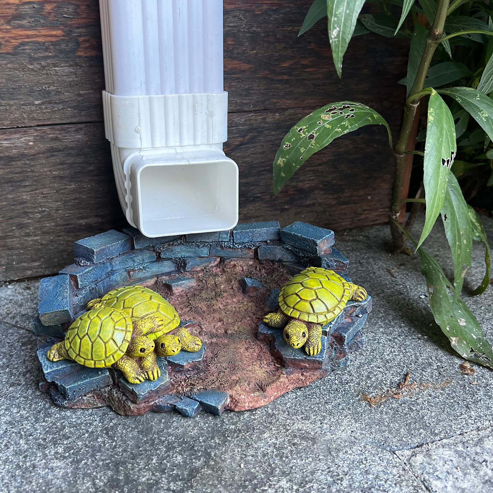 Foundation Water Protection Abia Jaeia Turtle Splash Block - Stone ...