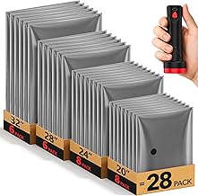 28 Pack Travel Vacuum Bags With Rechargeable Pump