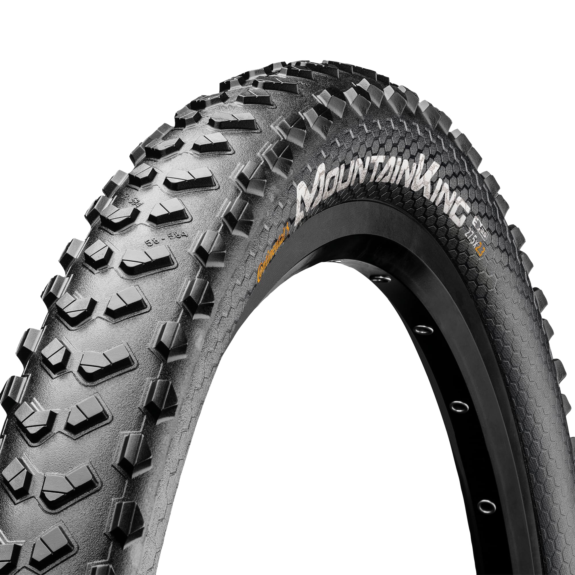 Continental Trail King Mountain Bike Tire - Clincher, Wire, Black