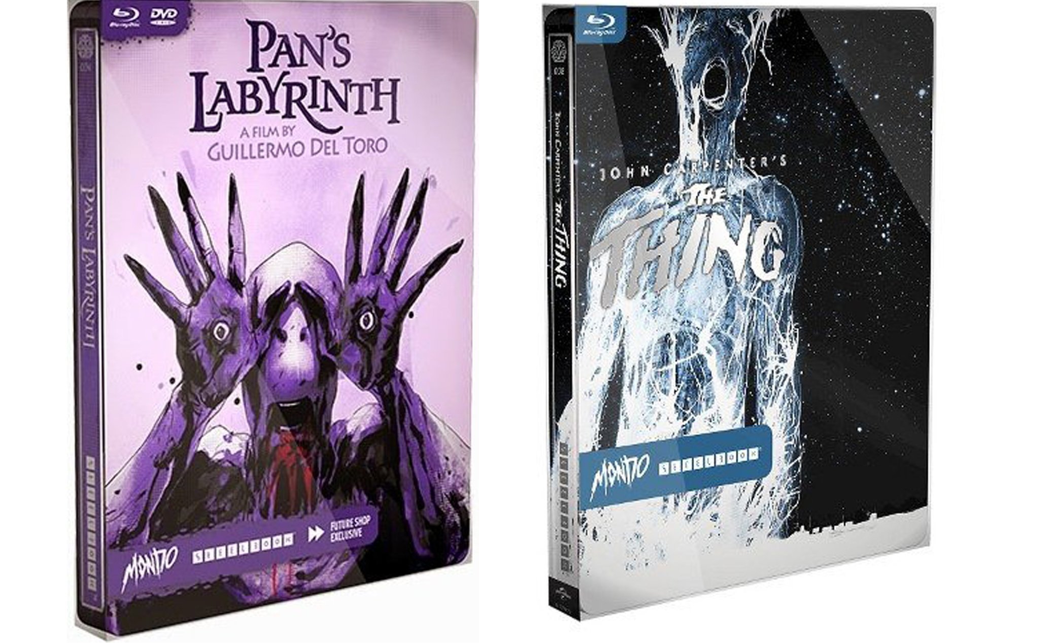 The Thing Pans Labyrinth Mondo Steelbook Bundle