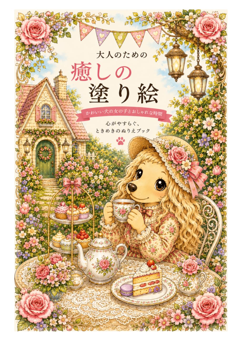 大人のための 癒しの塗り絵.