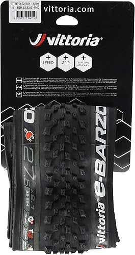 Miniatura 3 de Cicli Bonin Vittoria E-Barzo TNT - Neumático plegable de grafeno unisex, color negrogris, talla única