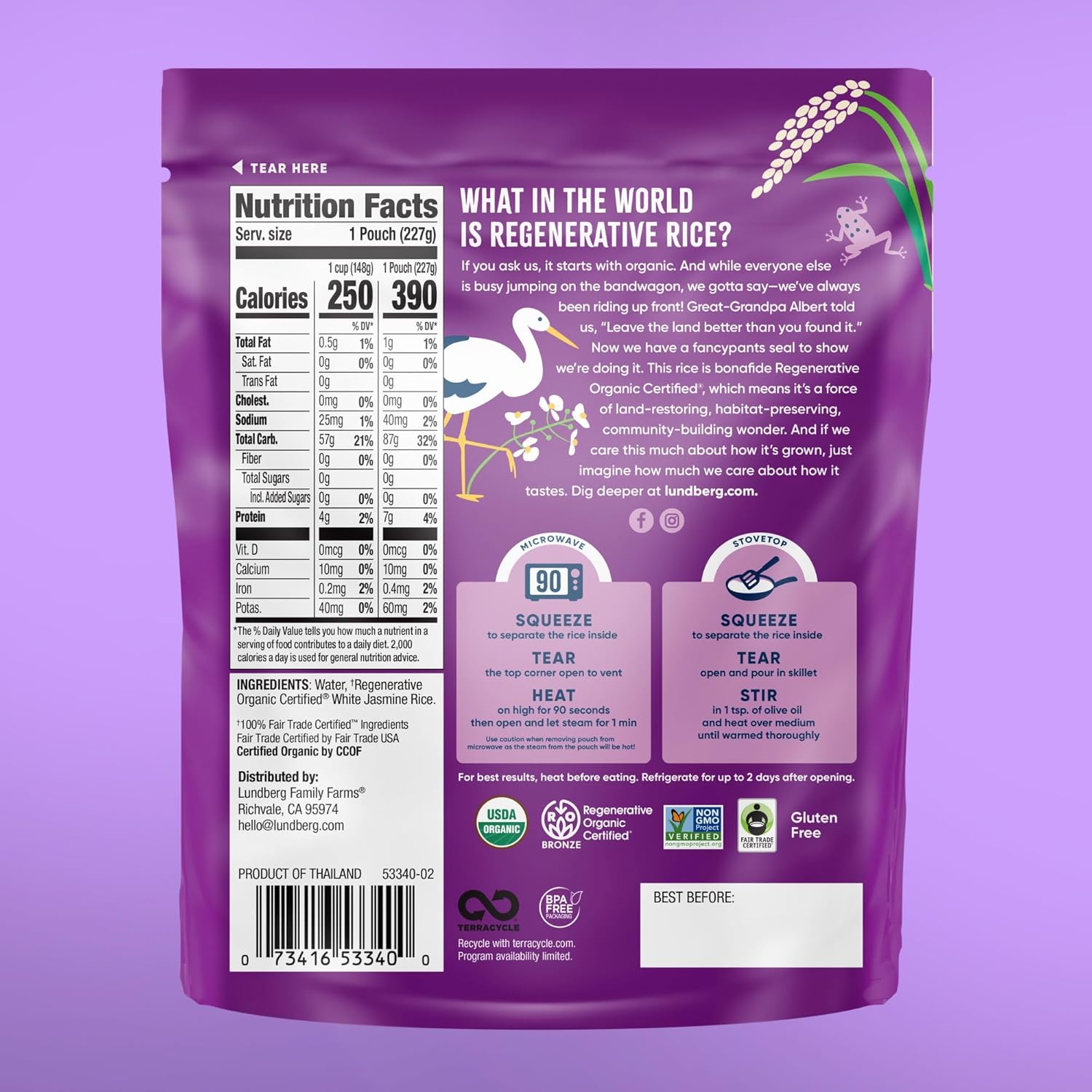 Fluffy Perfection: Discover Lundberg Jasmine Rice!