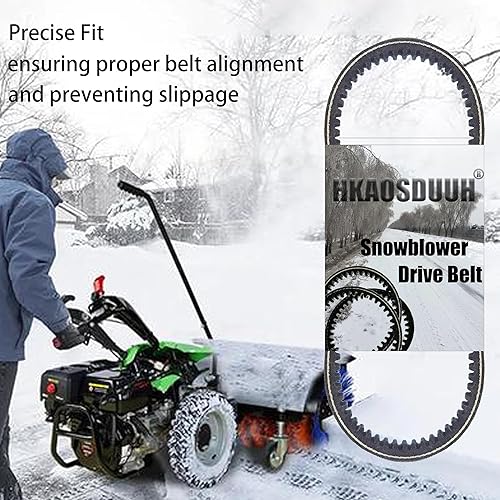 Miniatura 2 de (38 "x 29") 37-9090 379090 - Correa de tracción para lanzadores de nieve para Toro 421 521 38606 38607 38608 38240 MTD 754-0216 754-0256