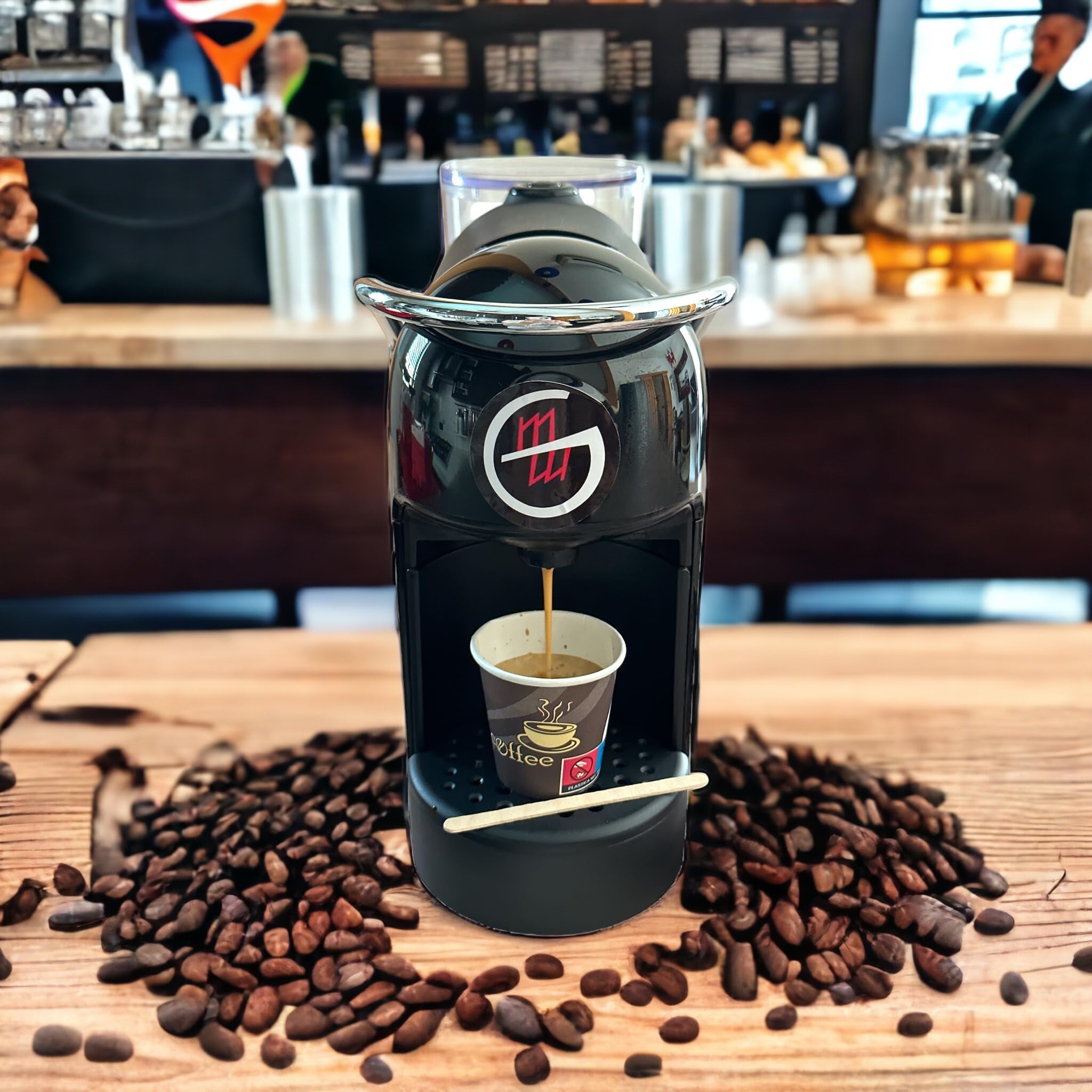 BIBO VERRES A CAFÉ BIODÉGRADABLES ET COMPOSTABLES CC.80 X 50 PIÈCES