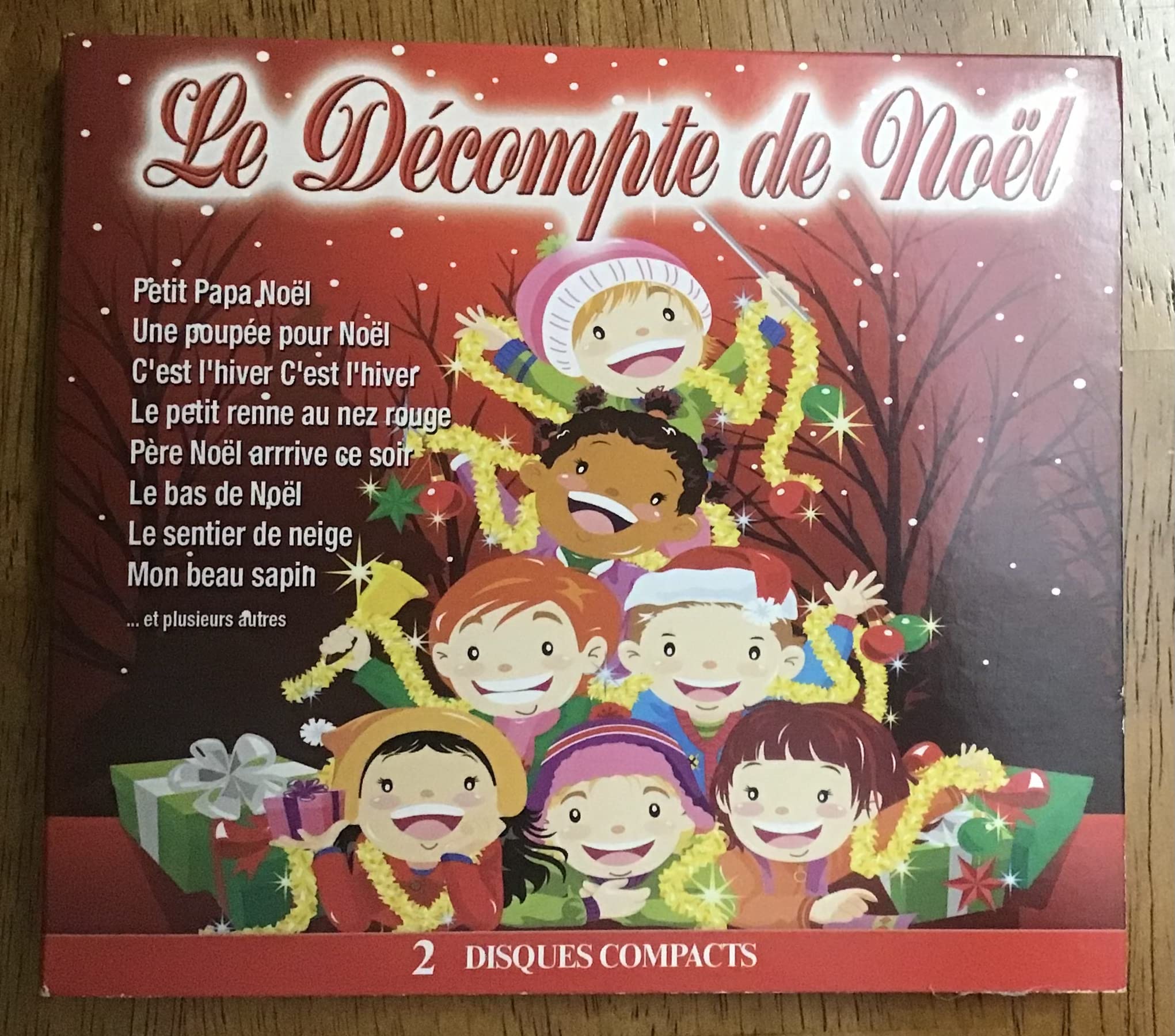 Le Decompte de Noel [Audio CD] Noel Des Enfants