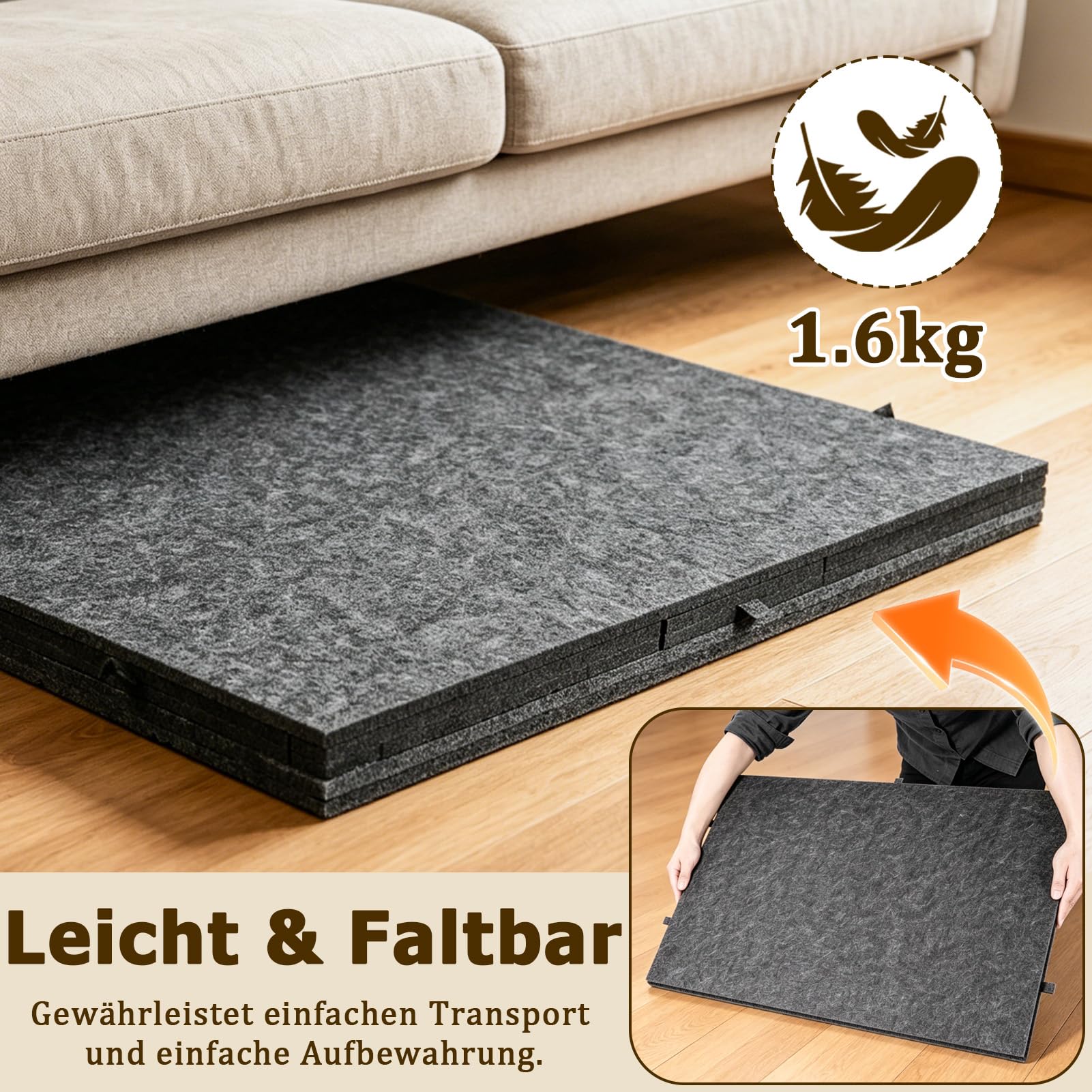 Planche de puzzle 77 x 53,6 cm, table de puzzle 2 en 1 avec 6 tiroirs et support, tapis de puzzle en feutre pour jusqu'à 1000 pièces, planche de puzzle portable pour adultes et enfants, gris