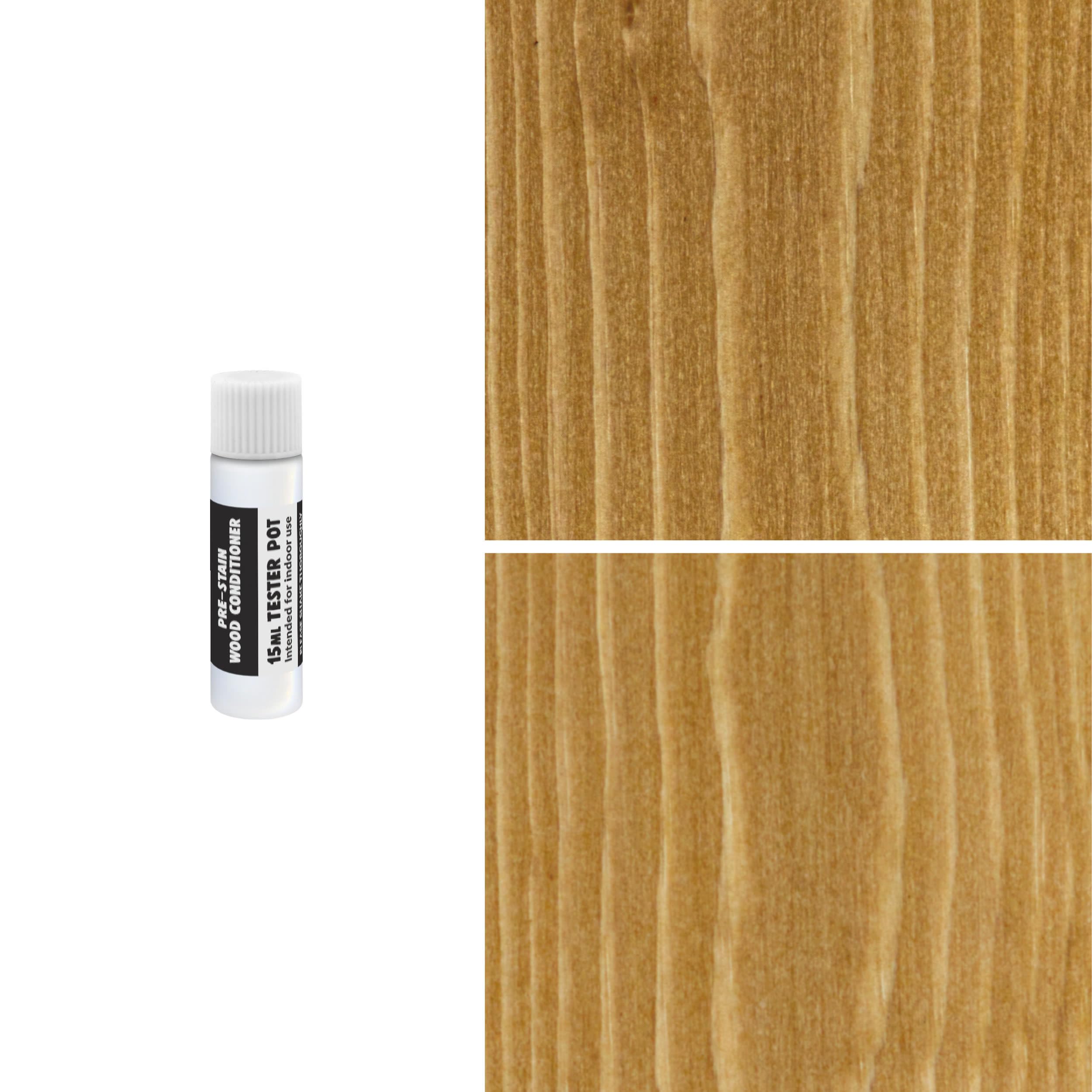 Littlefair's Clear Pre-Stain Wood Conditioner - Water-Based - Low Odour And Non-Toxic - For Use Before Staining Wood (15Ml Tester Pot)