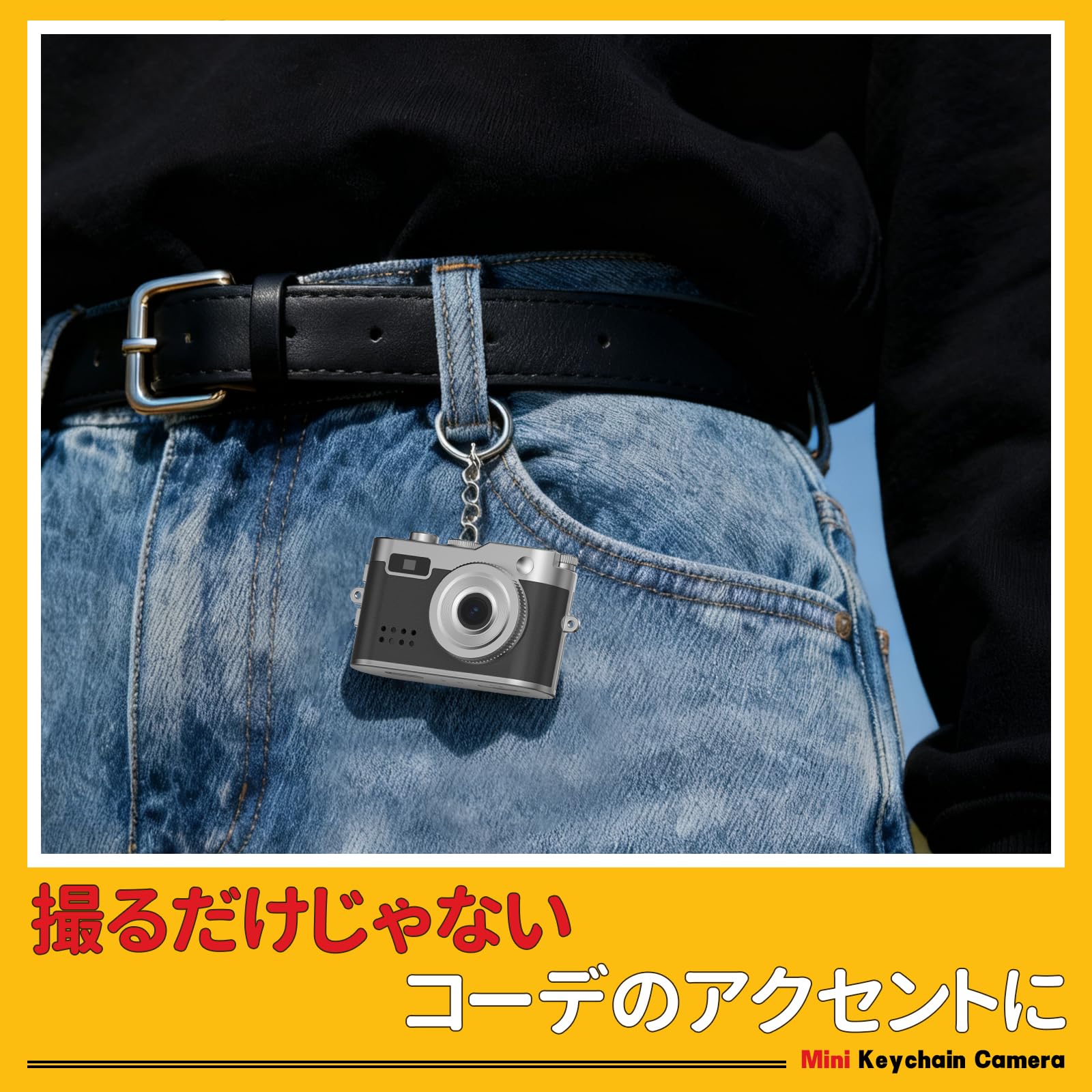 Amazon | ミニカメラ コンパクトデジタルカメラ 2MP画素 1080P 小型