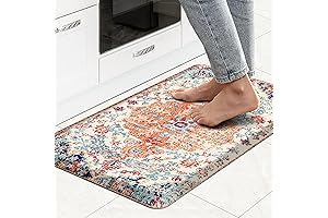 MAYHMYO Boho Anti Fatigue Kitchen Mat