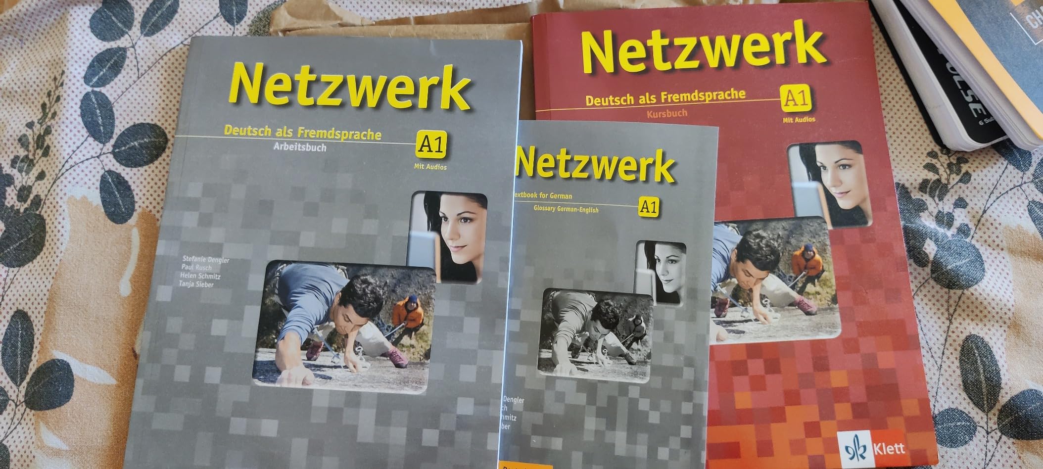 Netzwerk Deutsch als Fremdsprache A1 (Textbook + Workbook + Glossar