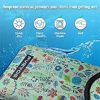 Vista 6 de Neoprene Phone Sleeve Pouch Case Bag for Men Women w/Crossbody Strap/Neck Lanyard for iPhone 16/15 Plus, 16e