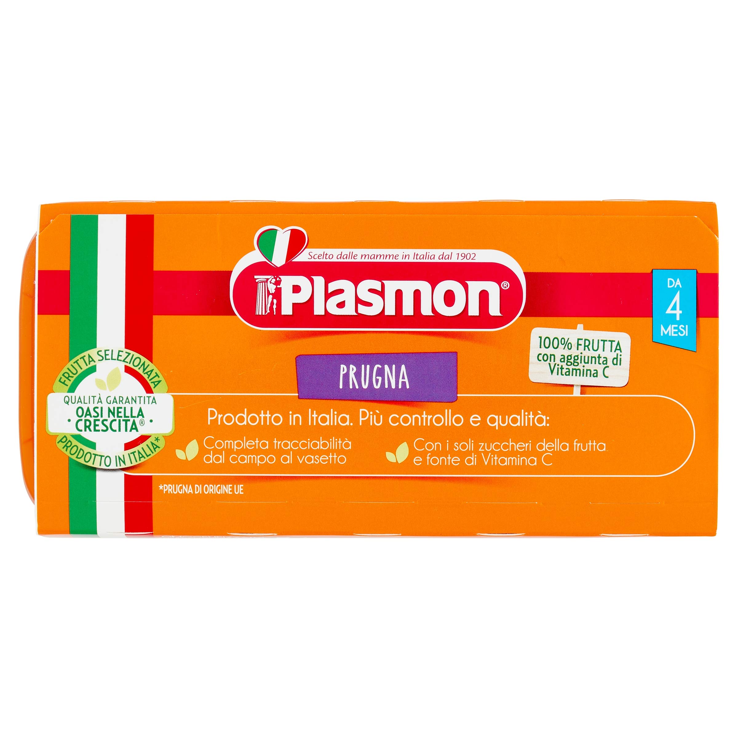 Omogeneizzato Plasmon 4 Frutti - 12 Vasetti Da 80g, 100% Frutta Naturale Con Vitamina C - Foto 7