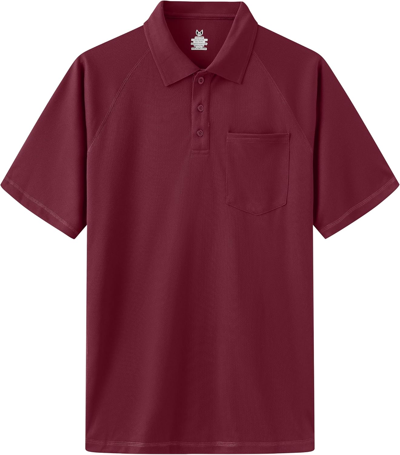 Corna Men's Golf Polo Shirts Short Sleeve Quick Dry Fit Moisture Wicking Running Athletic Big & Tall Performance Golf Shirts