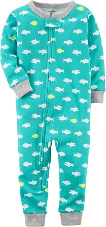 Moon And Back Baby Footless Pajamas – Organic Cotton, Snug-Fit, Zip-Up, Unisex