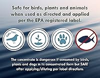 Vista 5 de Fuente de algicida y clarificador, 32 onzas, mata e inhibe todo tipo de crecimiento de algas, formulado para estanques pequeños y características