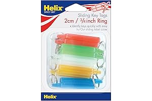Helix Key Tags: A Colorful and Convenient Way to Keep Keys Organized