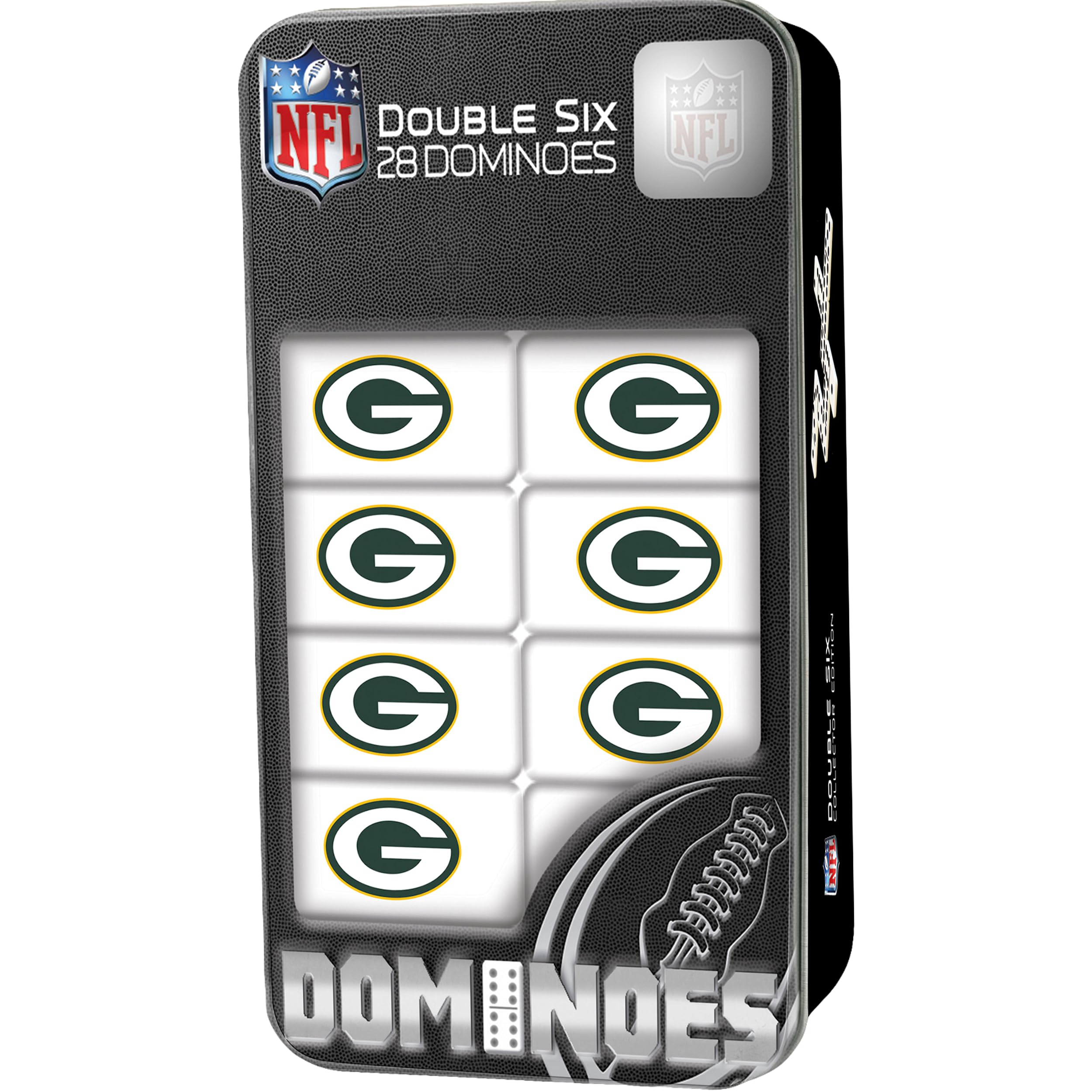 NFL Unisex Collector Edition Double Six Dominoes