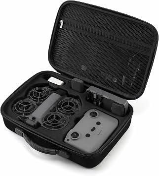 Hard Carrying Case Compatible with DJI Neo 2 Drone Bag, Portable Bag, Black