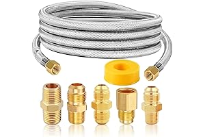 MCAMPAS Propane Hose Extension - Effortless Gas Grill Connection
