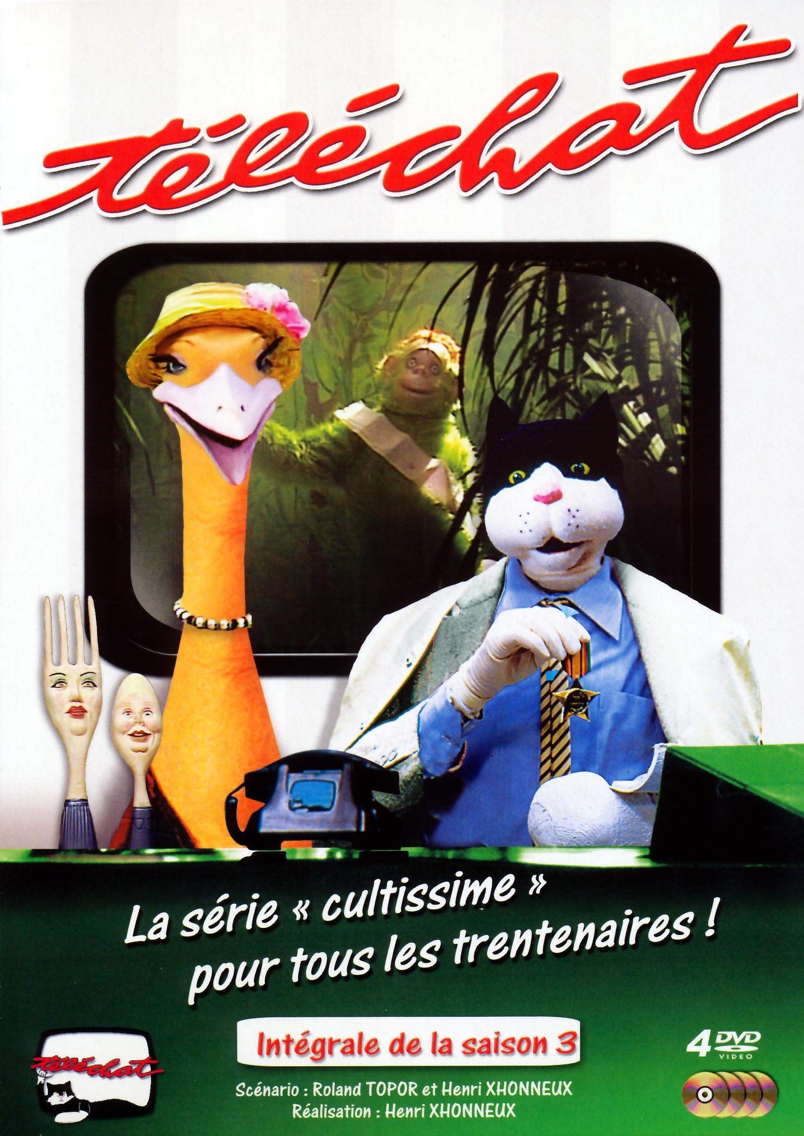 Téléchat Temporada 3 para revivir la nostalgia de la infancia en formato DVD