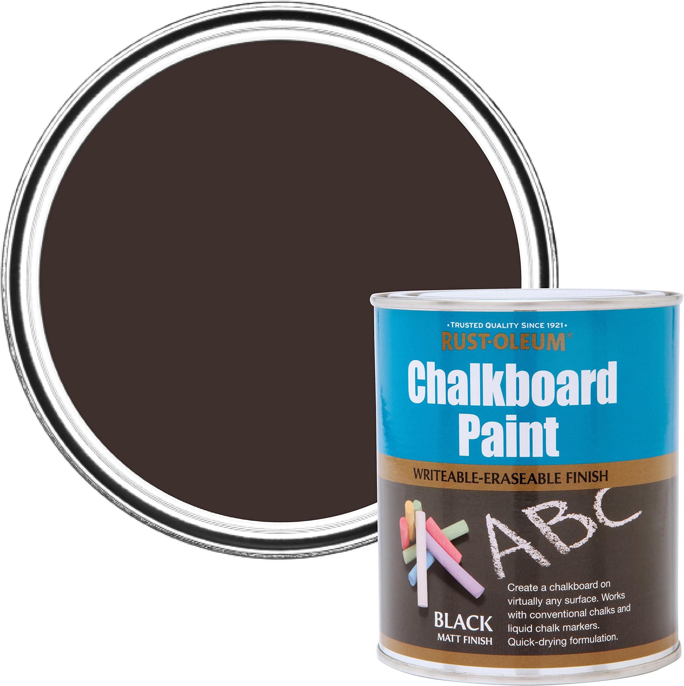 750ml Chalkboard Paint - Black