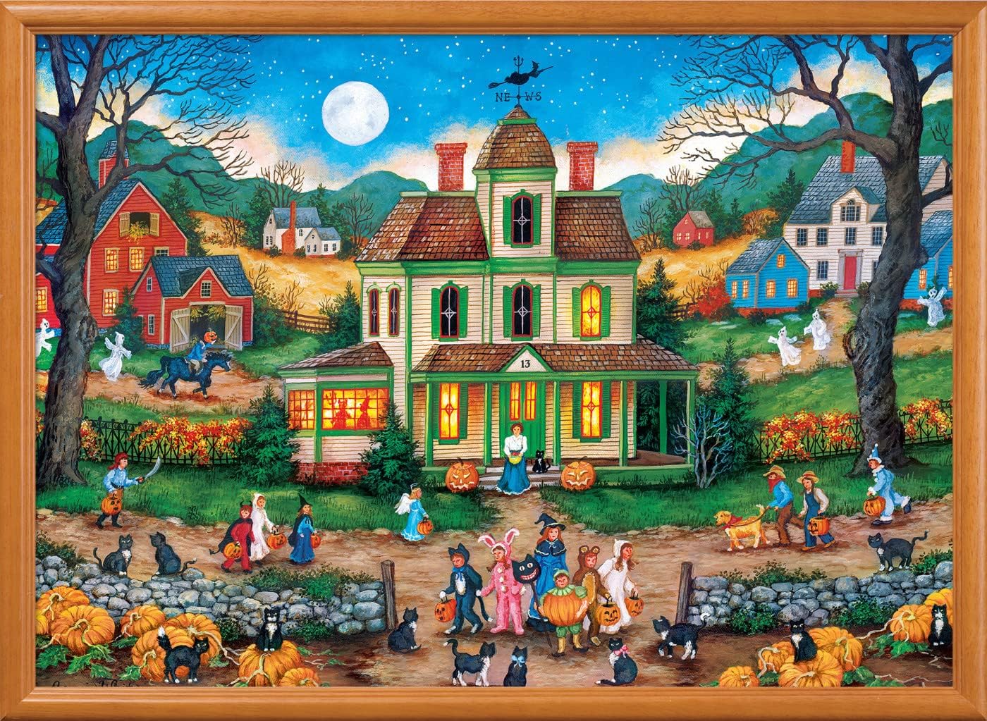 MasterPieces 1000 Piece Halloween Jigsaw Puzzle - Lucky Thirteen - 19.25"x26.75"