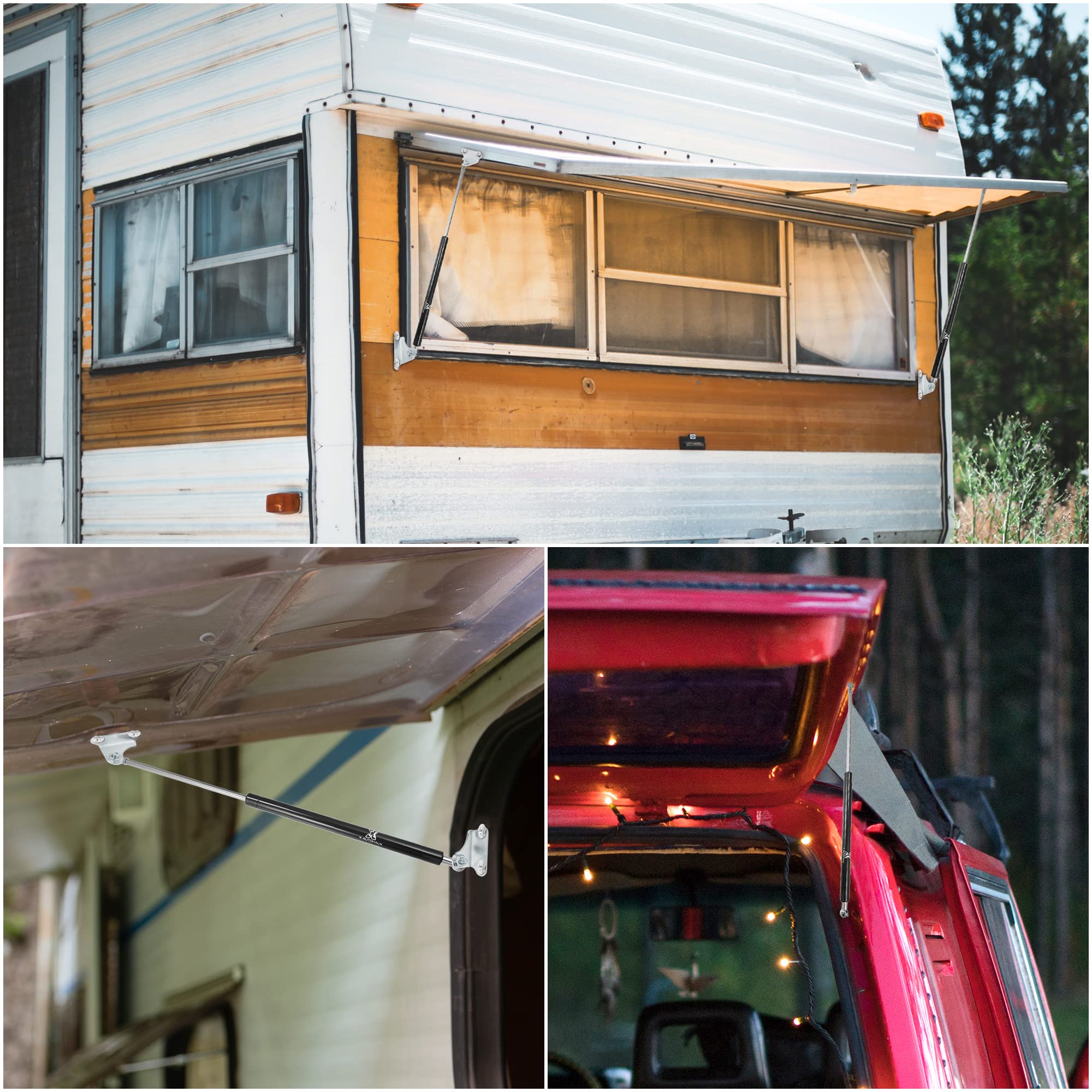 2uds 20 Pulgadas 400N/40KG Plata Universal Hidráulico Soporte Varilla Para Coche | Bodega Aurrera En Línea