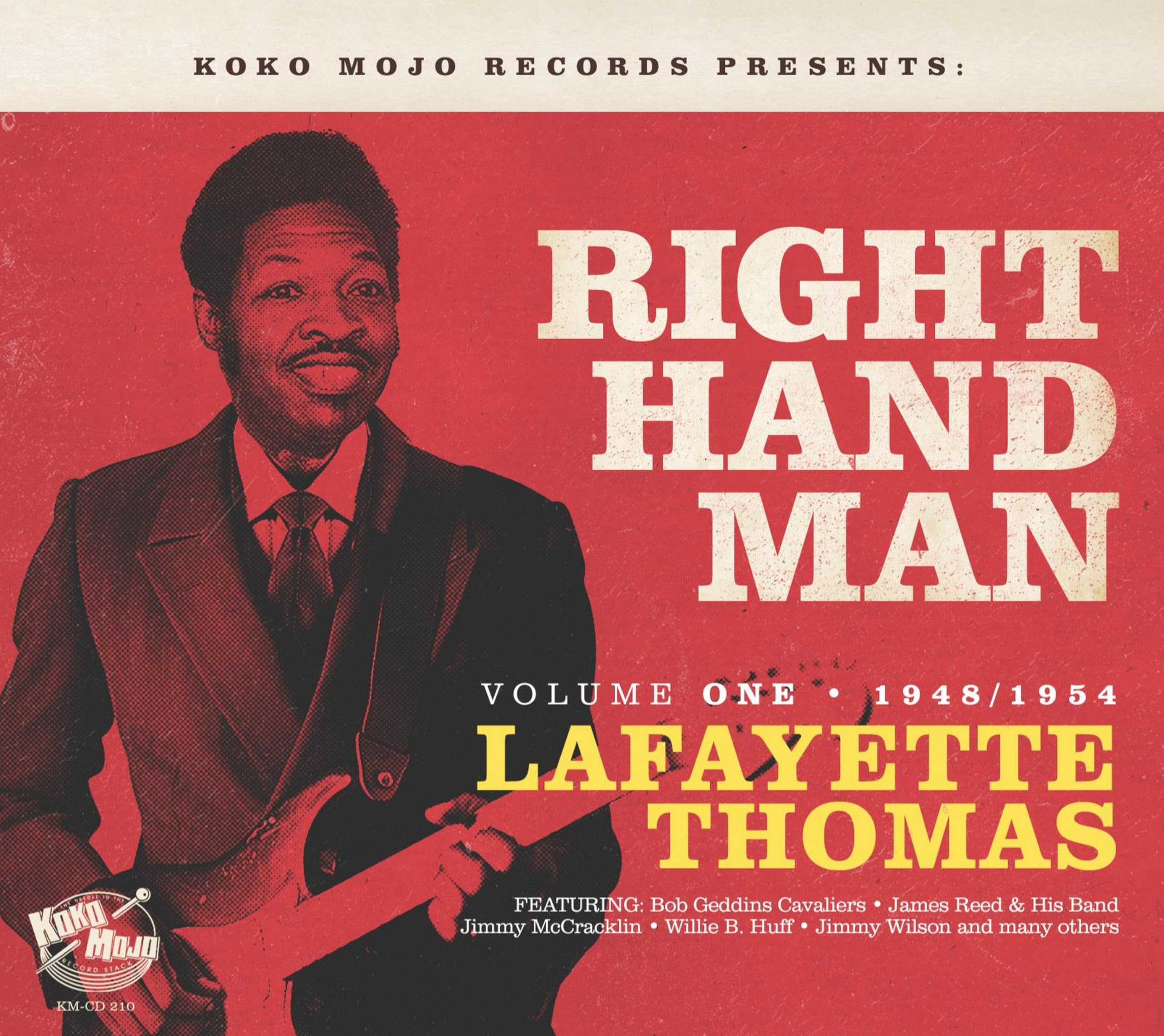 Lafayette Thomas Right Hand Man Volume 1 1948-1954 – Compilation CD