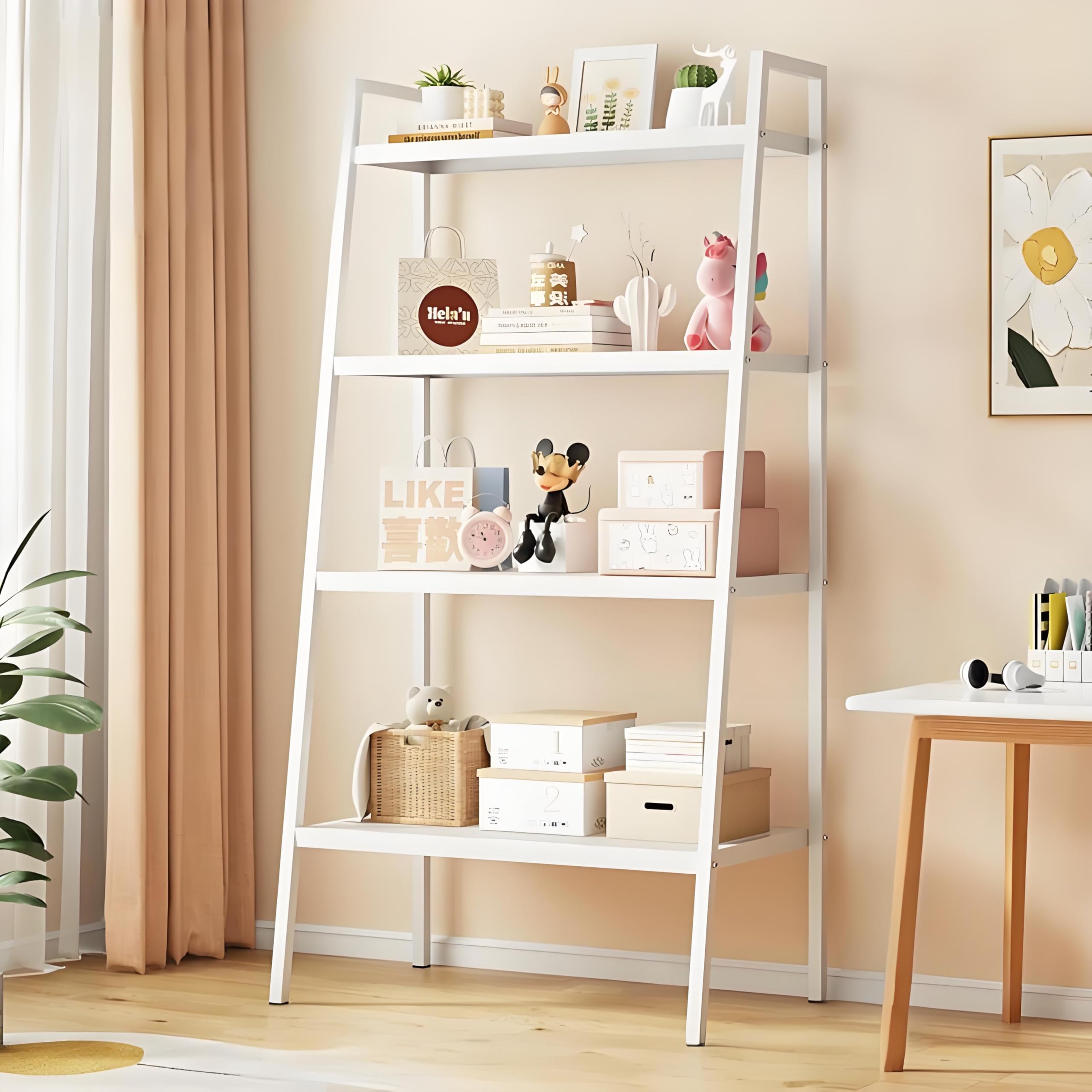 ✨オシャレ✨収納ラック 本棚 シェルフ 通気メッシュ棚板 カーボンスチール Amazon｜Asakusaen オープンラック 4段収納ラック 本棚 オープン