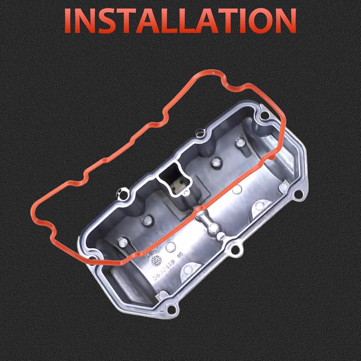 Throttle Body Valve Cover Gasket Seal Compatible with Polaris RZR 800 2011-2014/ Ranger 800 2011-2016 Replace#: 5413874