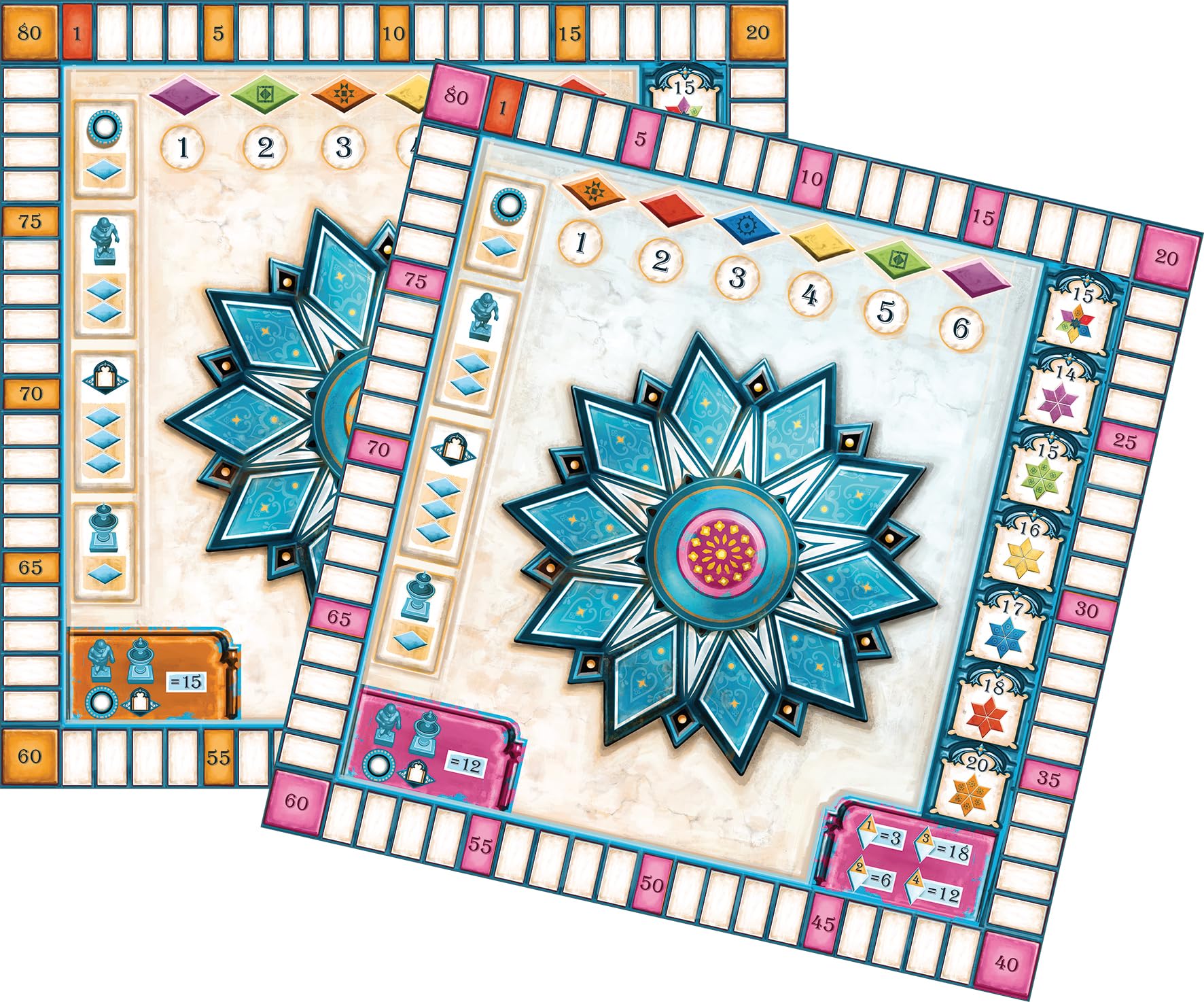 Azul Duel Gioco Da Tavolo – Strategia A 2 Giocatori, Posa Piastrelle Mosaico, Dagli 8 Anni, Partite 30-45 Min