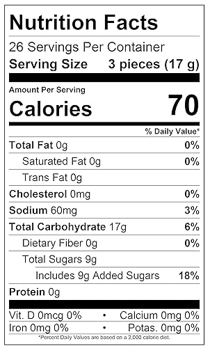Miniatura 2 de Columbian Butterscotch Buttons  1 libra  Caramelo duro envuelto individualmente  Caramelo duro de la vieja escuela  Dulces de cine  Dulces de