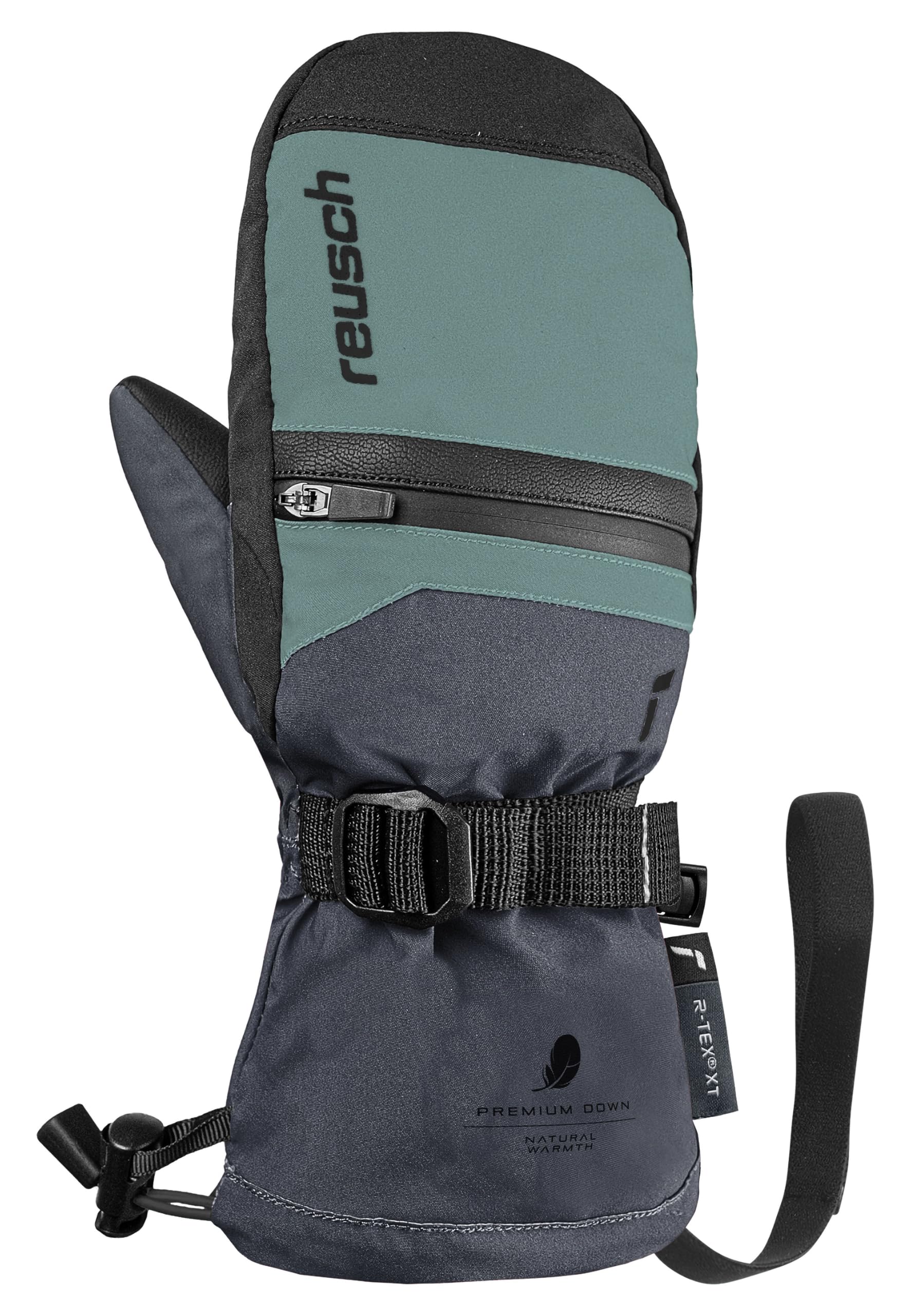 Reusch Guanti da sci per bambini, impermeabili e extra caldi, con