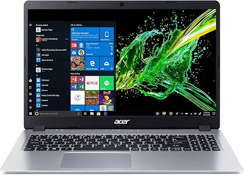 Miniatura 6 de Acer Aspire 5 Computadora portátil delgada pantalla IPS Full HD de 156 pulgadas AMD Ryzen 3 3200U gráficos Vega 3 4GB DDR4 128GB SSD teclado