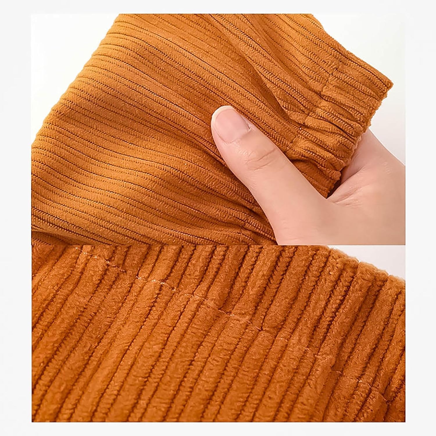 Organizzatore elastico per capelli in velluto a coste, 2 sacchetti elastici in velluto a coste, borsa per rossetto in velluto a coste, borsa elastica in velluto a coste, organizer per accessori per