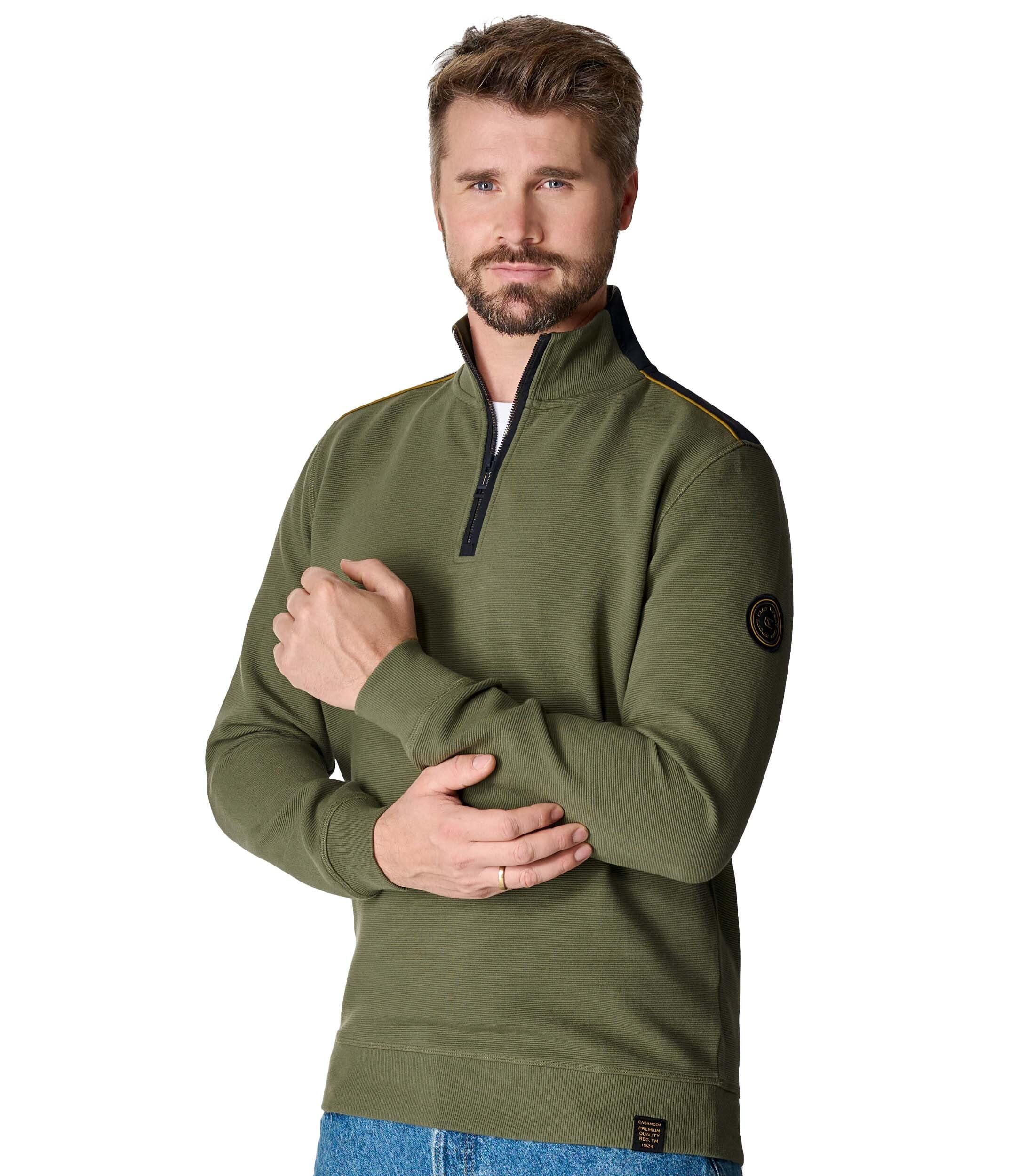 CASAMODA Half Zip Sweat