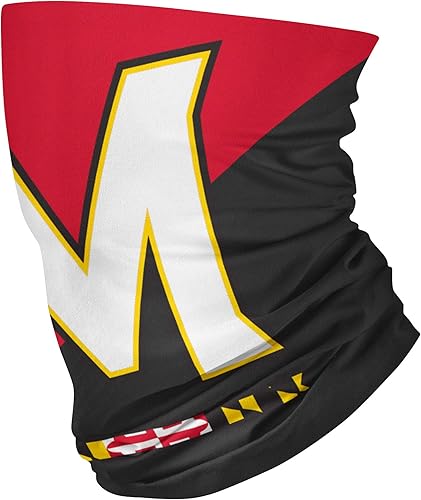 Miniatura 24 de FOCO NCAA unisex-adult Ncaa Team Logo Neck Gaiter Multiuse Logotipo grande.,Mini logotipo impreso.,Vacaciones en bloque ocupado,Hibisco