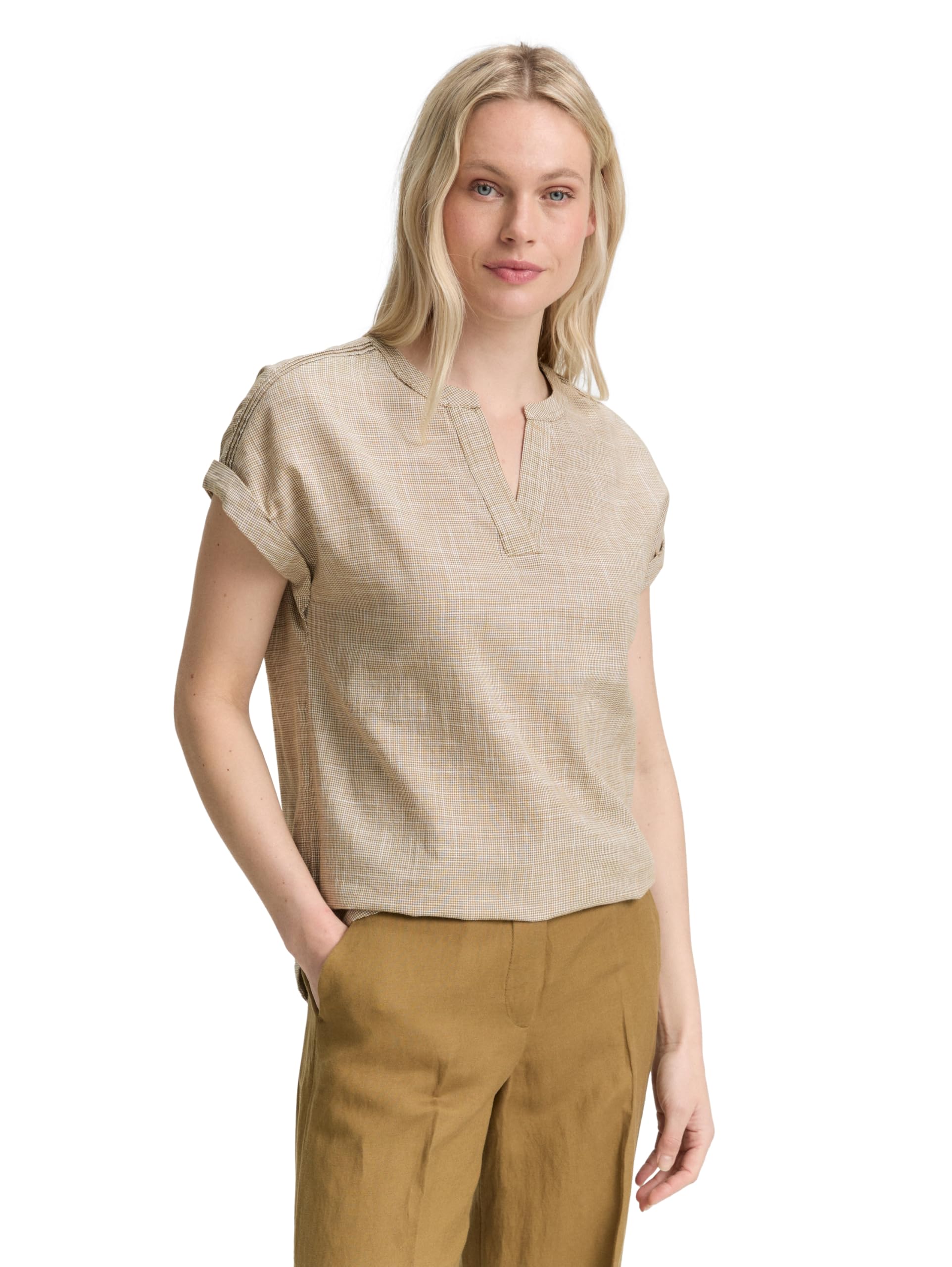 Tom Tailor Damen Loose Fit Bluse