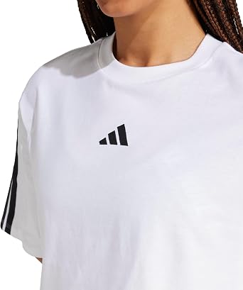adidas Essentials 3-Stripes Cotton Loose Kadın Tişört