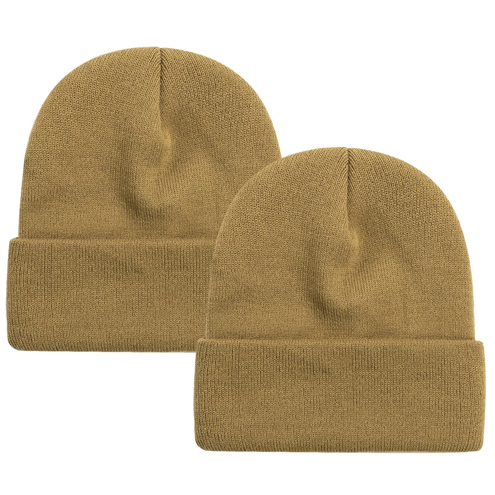 Ruqizhi Beanie Hats for Men Women Slouchy Beanie Hats Winter Knit Cuffed Beanie Soft Hat