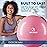 ProBody Pilates Exercise Ball - Multiple Sizes Gym Grade Balance Ball for Fitness, Yoga, Workout, Pregnancy & Physical Therapy (Pink, 55 cm)