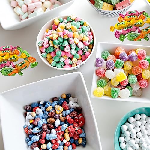 Miniatura 7 de Mamba Candy Tropics - Juego de regalo surtido de sabores masticables de frutas, caramelos masticables envueltos individualmente, bolsas surtidas de