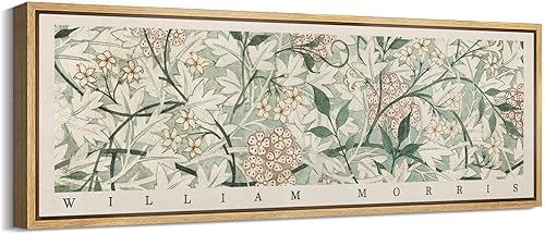 Miniatura 57 de MUDECOR Lienzo enmarcado extra grande para pared, tonos neutros suaves, naturaleza, vida silvestre, antiguo, retro, bellas ilustraciones,